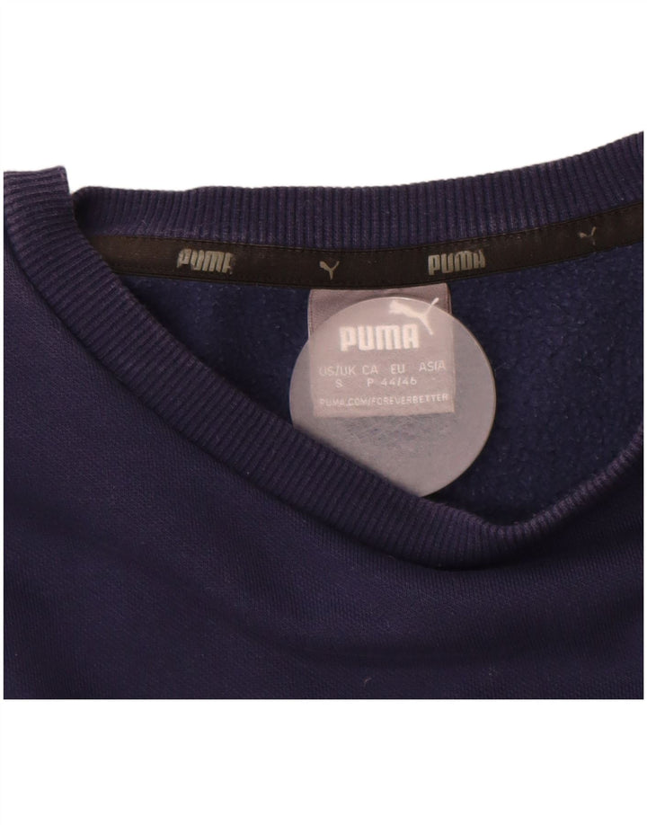 Ανδρικό φούτερ PUMA Jumper Small Navy Blue από βαμβάκι