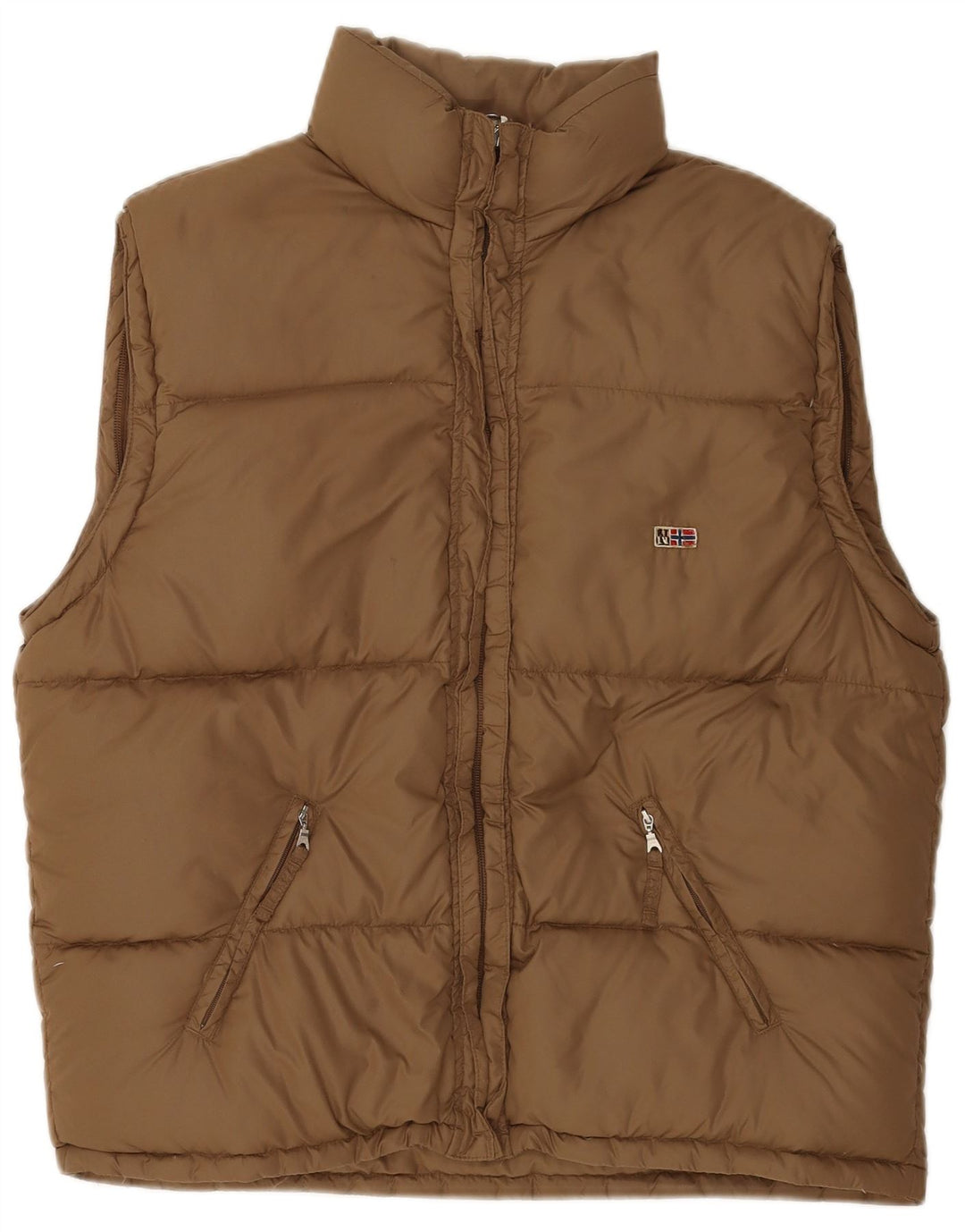 NAPAPIJRI Boys Gilet Gilet 15-16 ετών Beige Polyamide