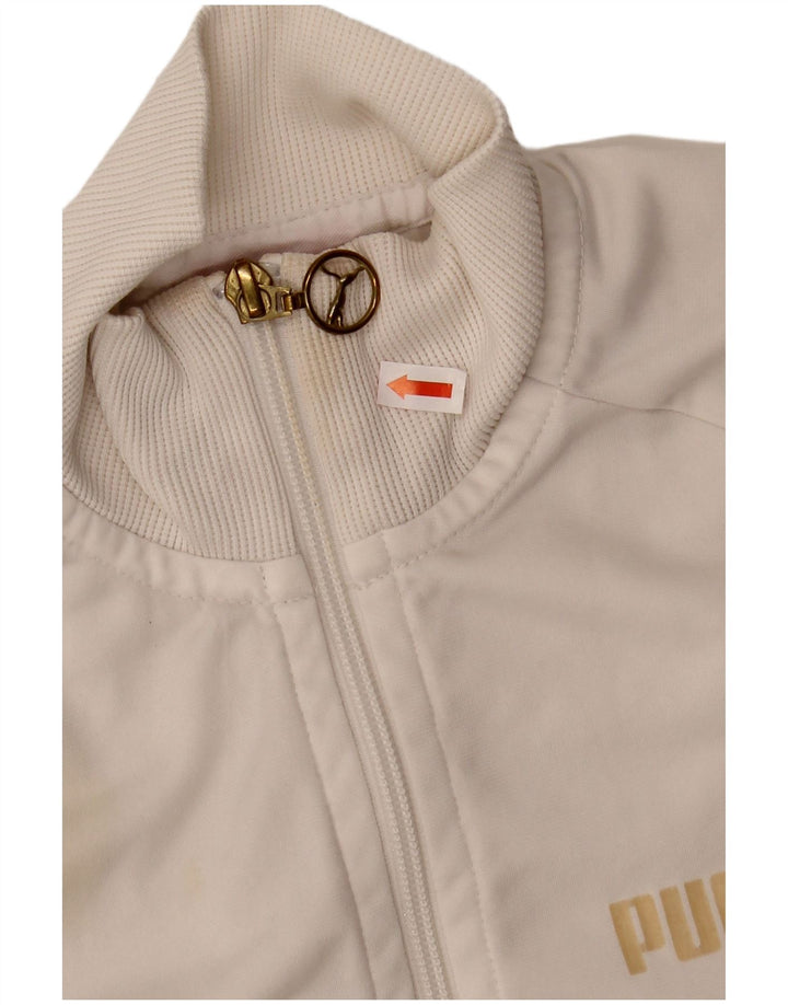 Puma Κοριτσίστικες φόρμες Top Jacket 13-14 Years Λευκό