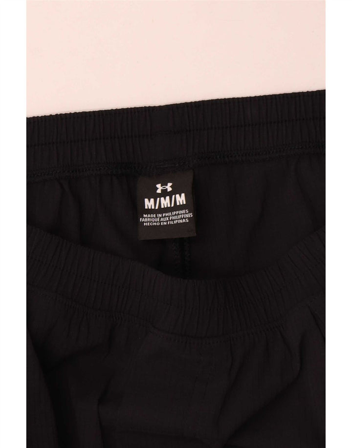 Under Armour Ανδρική αθλητική φόρμα με φαρδύ πόδι, μεσαίο μαύρο νάιλον