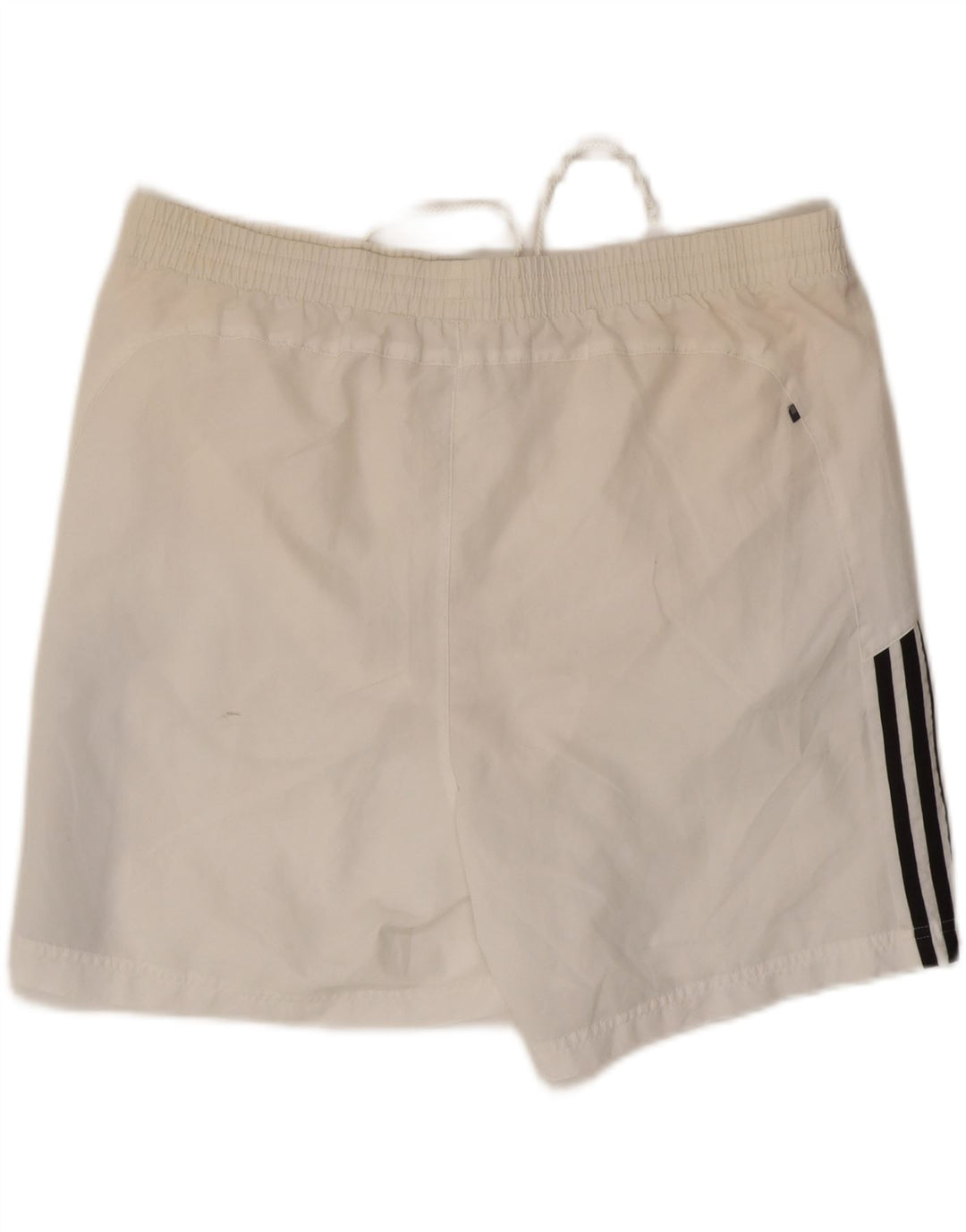 ADIDAS Mens Sport Shorts Large  White Polyester Vintage Adidas and Second-Hand Adidas from Messina Hembry 