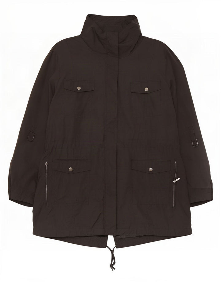 Marks & Spencer Γυναικείο Αυτόγραφο Oversized Μπουφάν Parka UK 20 2XL Μαύρο