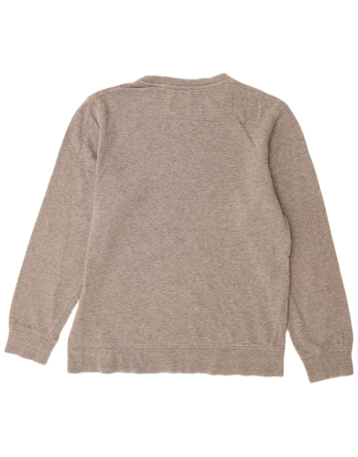 Jack & Jones Ανδρικό γραφικό φούτερ Jumper μεγάλο γκρι βαμβακερό