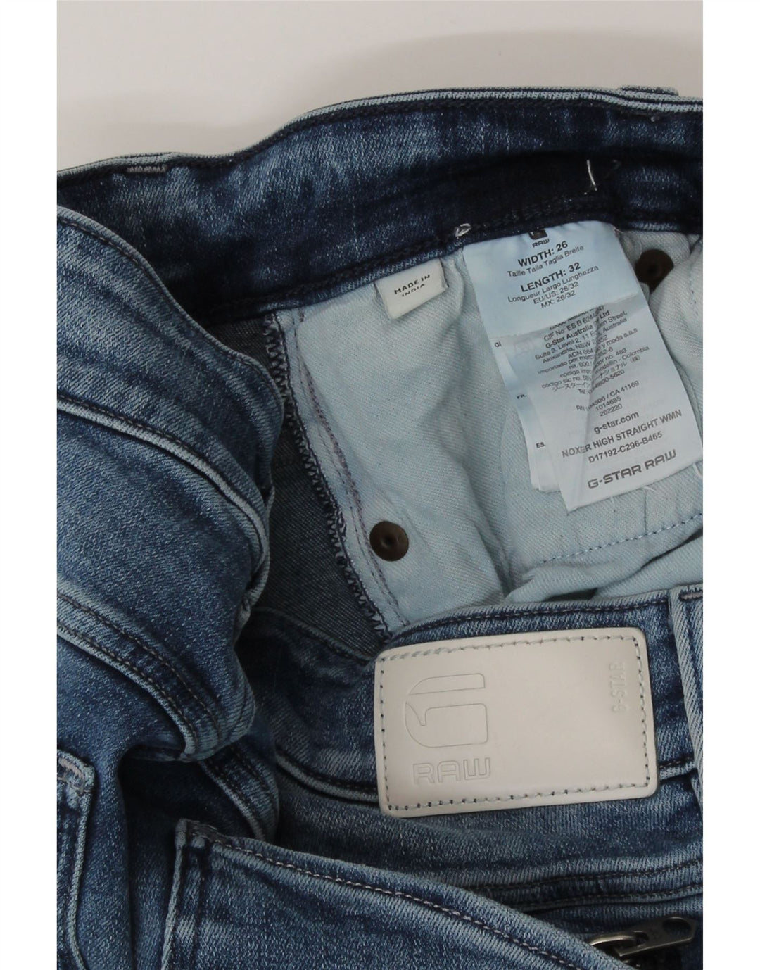 G-Star Γυναικείο Slim Jeans W26 L32 Μπλε βαμβακερό