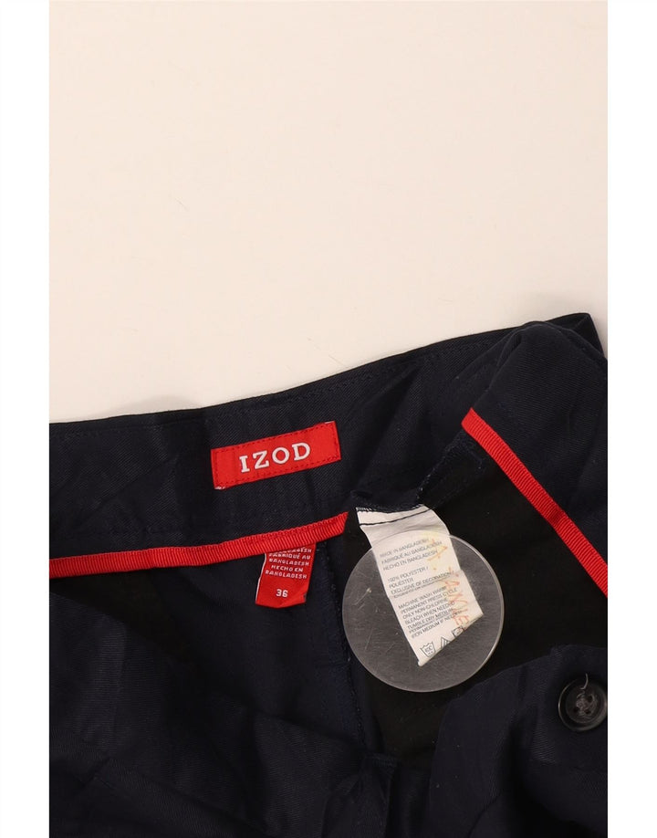Izod Ανδρικό σορτς Chino W36 Large Navy Blue Polyester