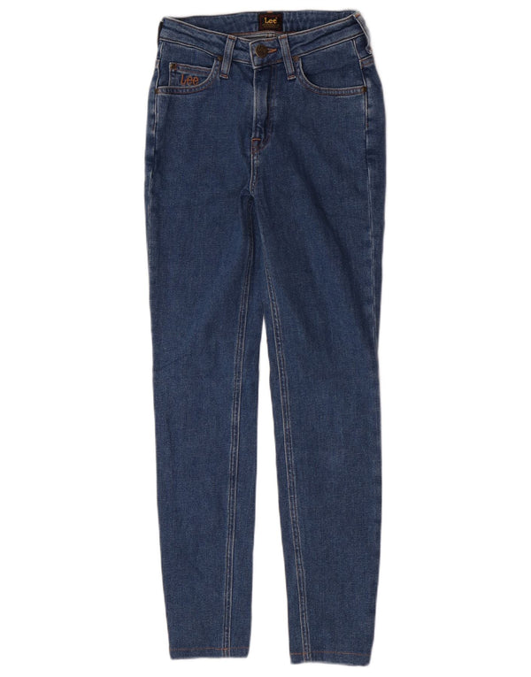 Lee Womens Scarlett High Skinny Jeans W26 L27 Μπλε βαμβακερό