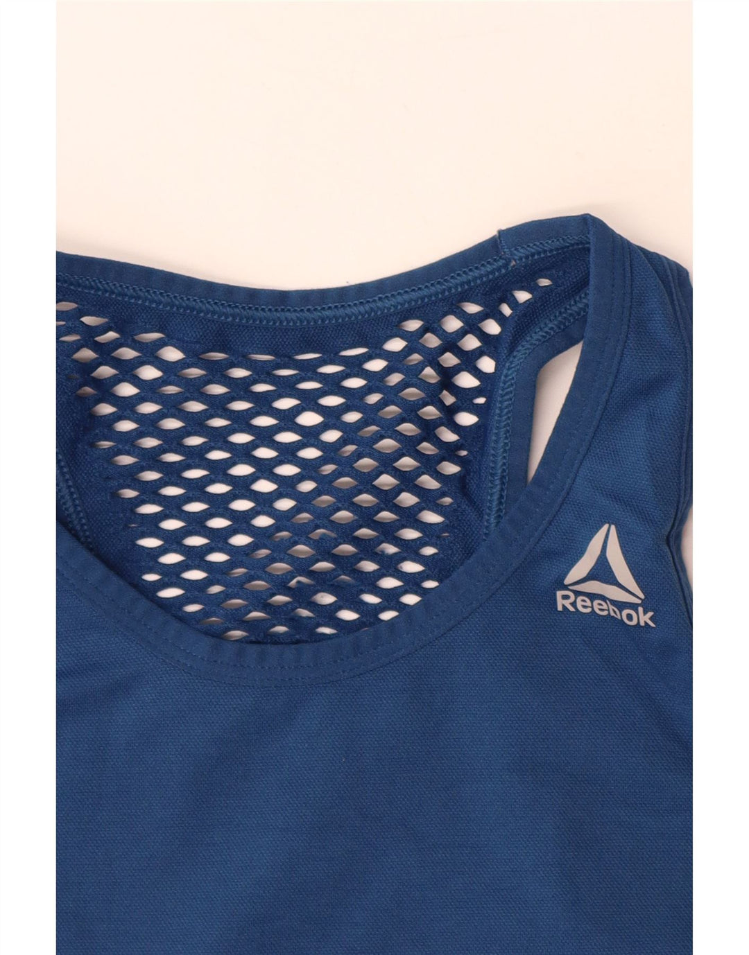 REEBOK Γυναικείο γιλέκο γραφικών Les Mills UK 8 Small Navy Blue