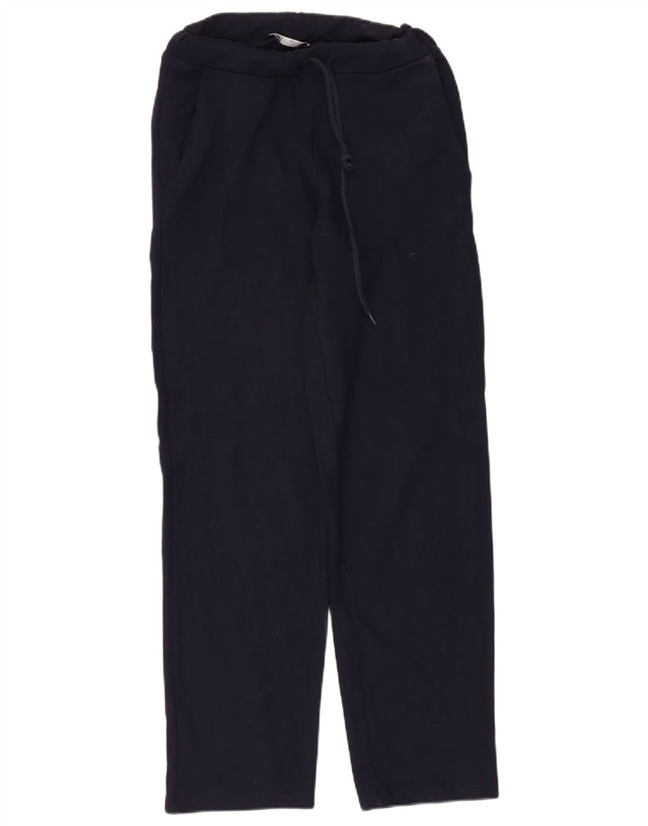 Zara Γυναικεία φόρμα παντελόνι UK 8 Small Navy Blue Viscose