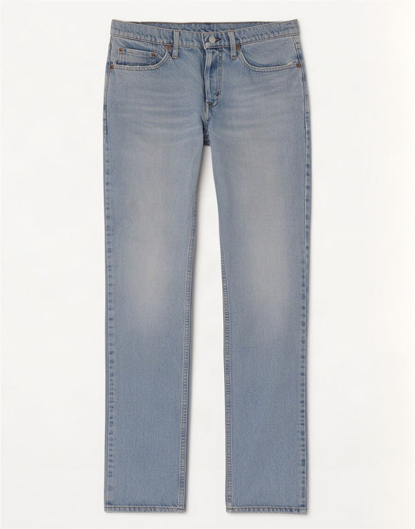 Levi's Womens 511 Slim Jeans W31 L34 Blue Cotton