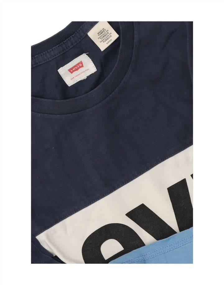 Ανδρικό γραφικό T-Shirt Levi's Top Μικρό πολύχρωμο Colourblock