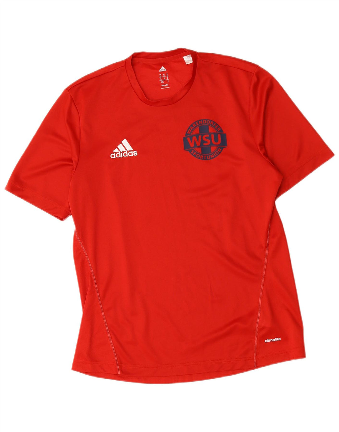 Γραφικό T-Shirt Adidas Ανδρικό Warendorfer Sportuninon Top Medium Red