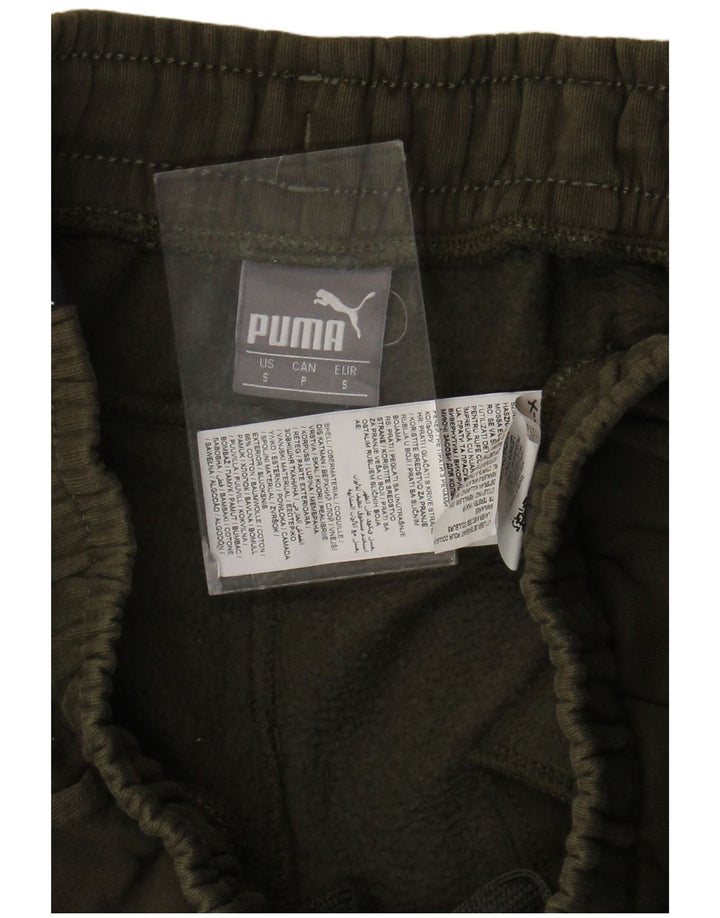 Ανδρική φόρμα PUMA Παντελόνι Joggers Μικρό Χακί Βαμβακερό