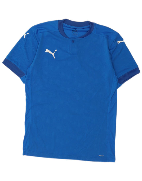 Ανδρικό γραφικό T-Shirt Puma Top Medium Blue