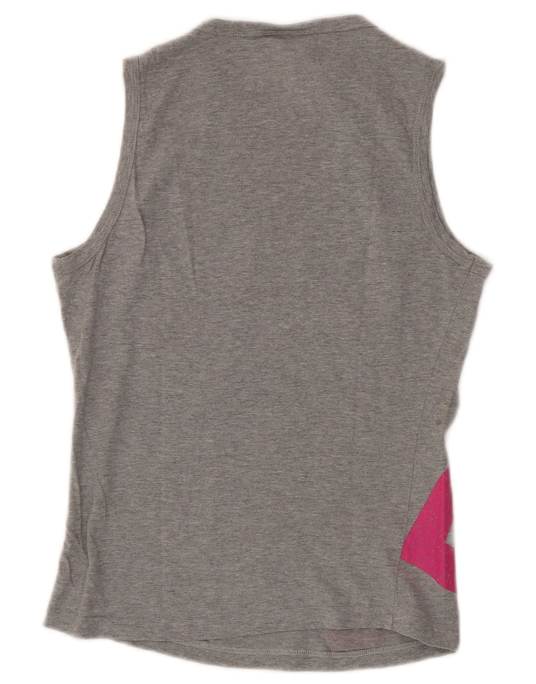 Richmond Γυναικείο Crop Graphic Vest Top UK 12 Medium Grey