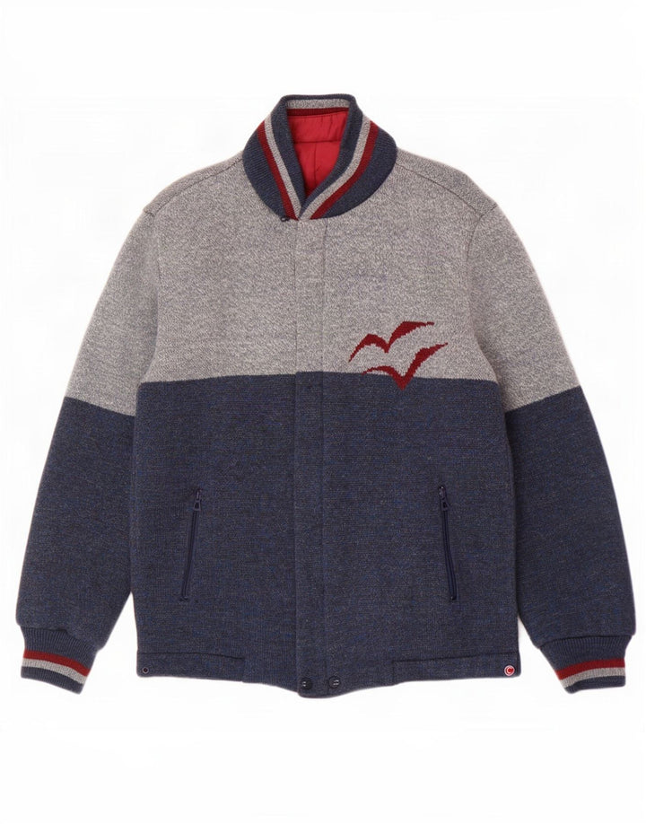 Colmar Ανδρικό γραφικό αναστρέψιμο μπουφάν IT 52 XL Navy Blue Colourblock