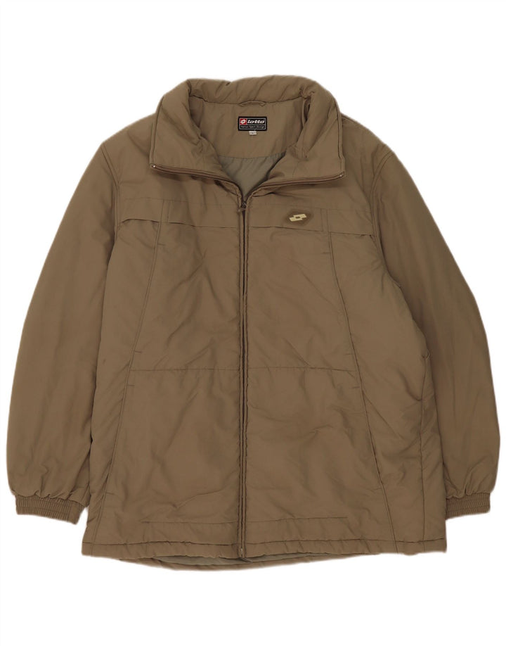 Lotto Ανδρικό μπουφάν UK 40 Large Khaki Nylon