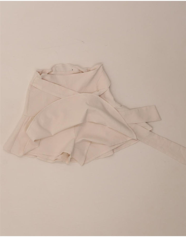 Zara Γυναικείο Skort XS W24 Λευκός Πολυεστέρας