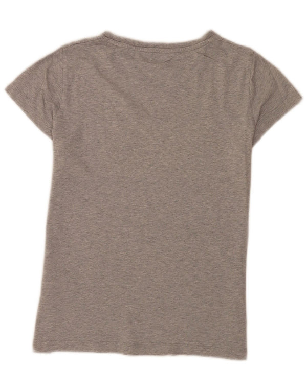 Γυναικείο γραφικό μπλουζάκι Gant Top UK 10 Small Grey Colourblock βαμβακερό
