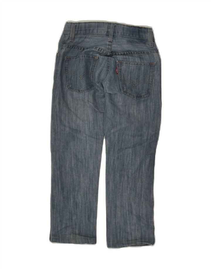 LEVI'S Boys 511 Distressed Slim Jeans 7-8 Years W24 L22  Blue Cotton | Vintage Levi's | Thrift | Second-Hand Levi's | Used Clothing | Messina Hembry 