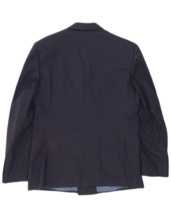 Marks & Spencer Ανδρικό Μπλέιζερ Διπλό Μπουφάν UK 42 Large Navy Blue