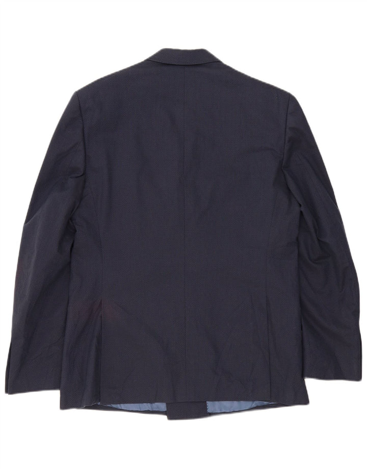 Marks & Spencer Ανδρικό Μπλέιζερ Διπλό Μπουφάν UK 42 Large Navy Blue