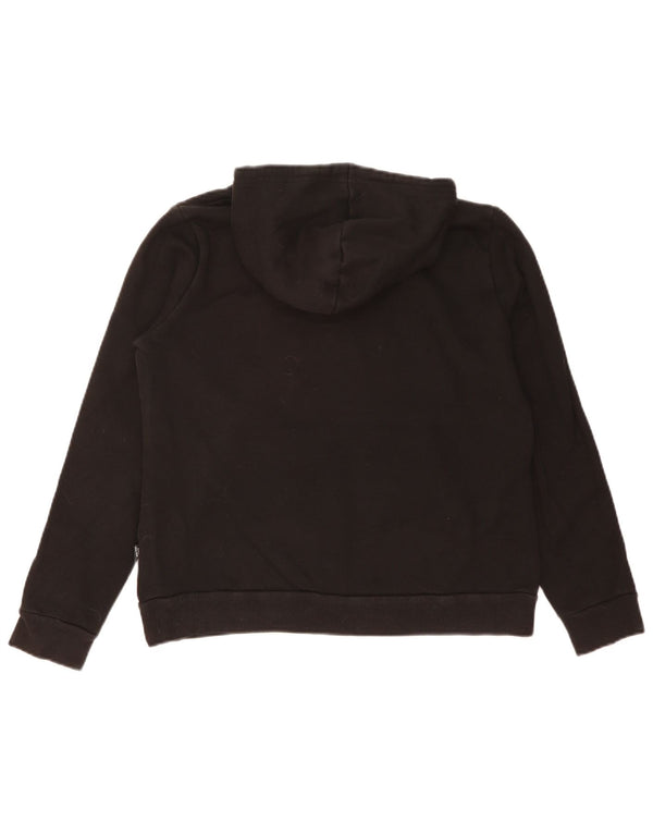 Puma Γυναικείο Γραφικό Hoodie Jumper UK 18 XL Μαύρο