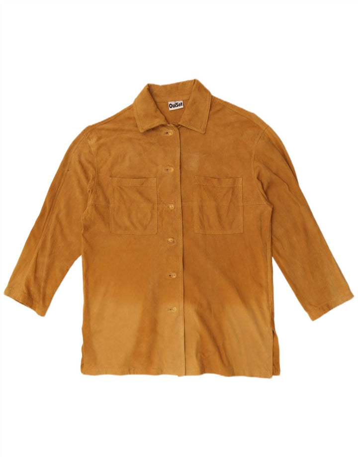 Σετ Oui Γυναικείο πουκάμισο μεγάλου μεγέθους EU 36 Μικρό καφέ