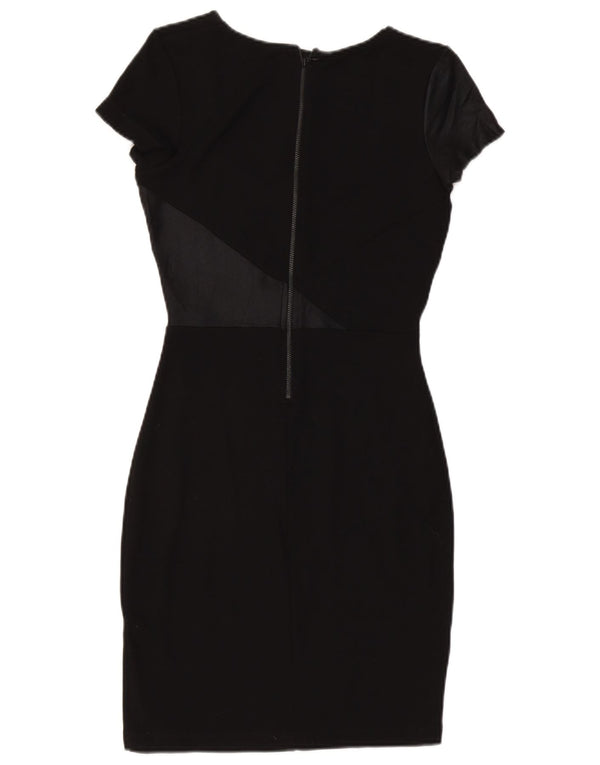 Γυναικείο Bodycon Φόρεμα French Connection UK 10 Small Black Viscose