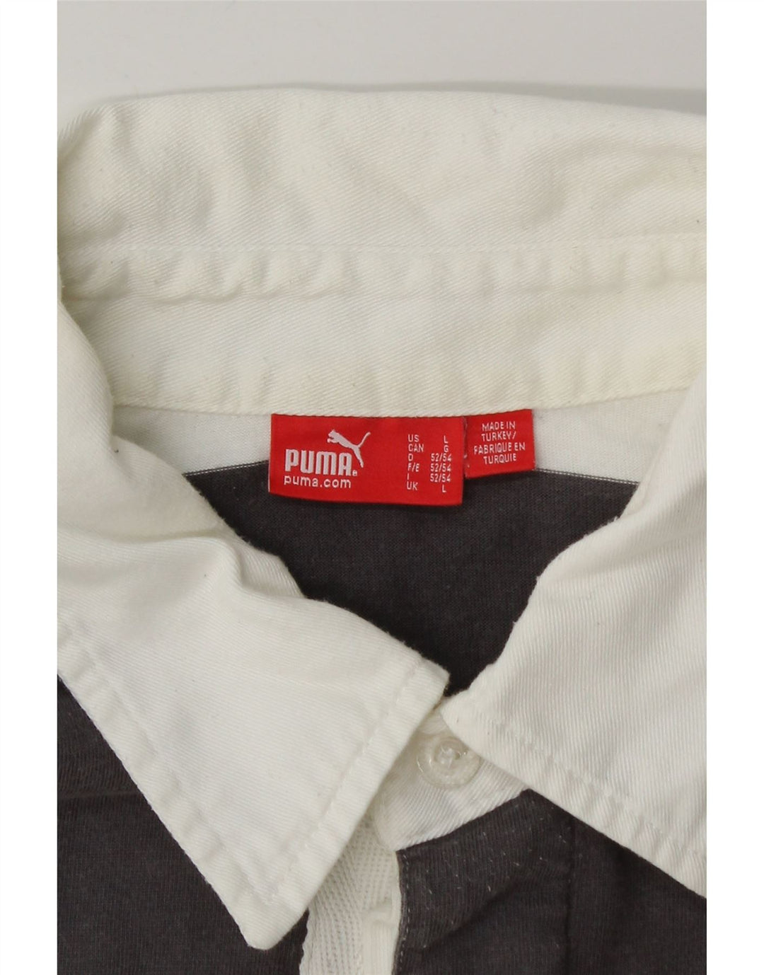 Ανδρικό μακρυμάνικο μπλουζάκι ράγκμπι πόλο PUMA μεγάλο πολύχρωμο ριγέ