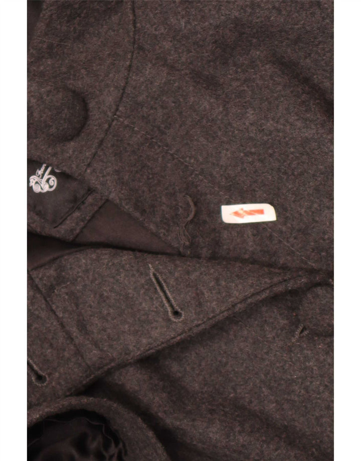 Street One γυναικείο κοντομάνικο σακάκι UK 14 Large Grey Wool