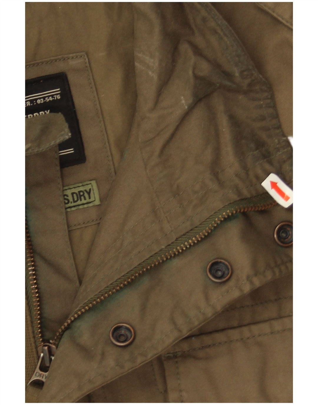 Ανδρικό Military Jacket Superdry UK 40 Large Khaki Cotton