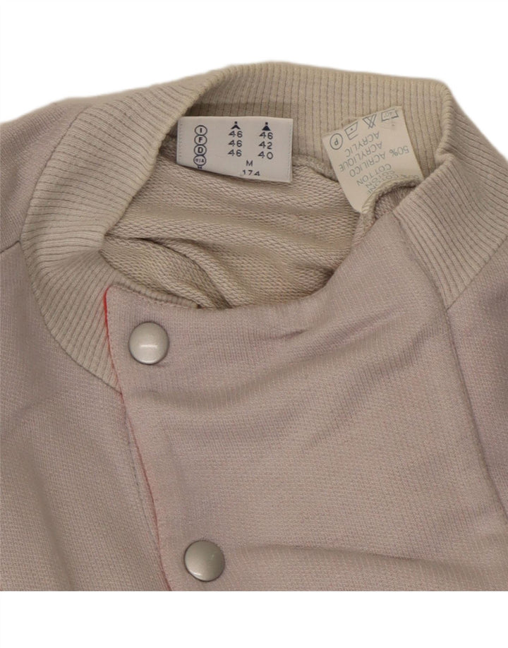 Γυναικείο φούτερ με λαιμόκοψη LOTTO UK 14 μεσαίου γκρι ρίγες