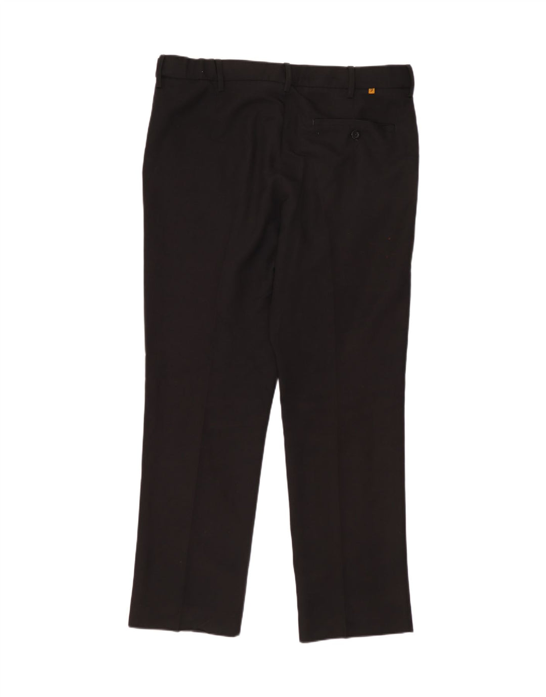 Ανδρικό κλασικό ίσιο παντελόνι Chino FARAH W34 L29 Μαύρο πολυεστέρα