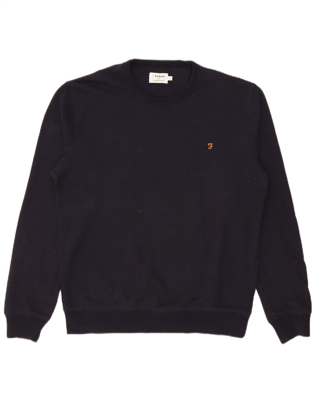 Farah Ανδρικό Φούτερ Jumper Μεγάλο Ναυτικό Βαμβακερό