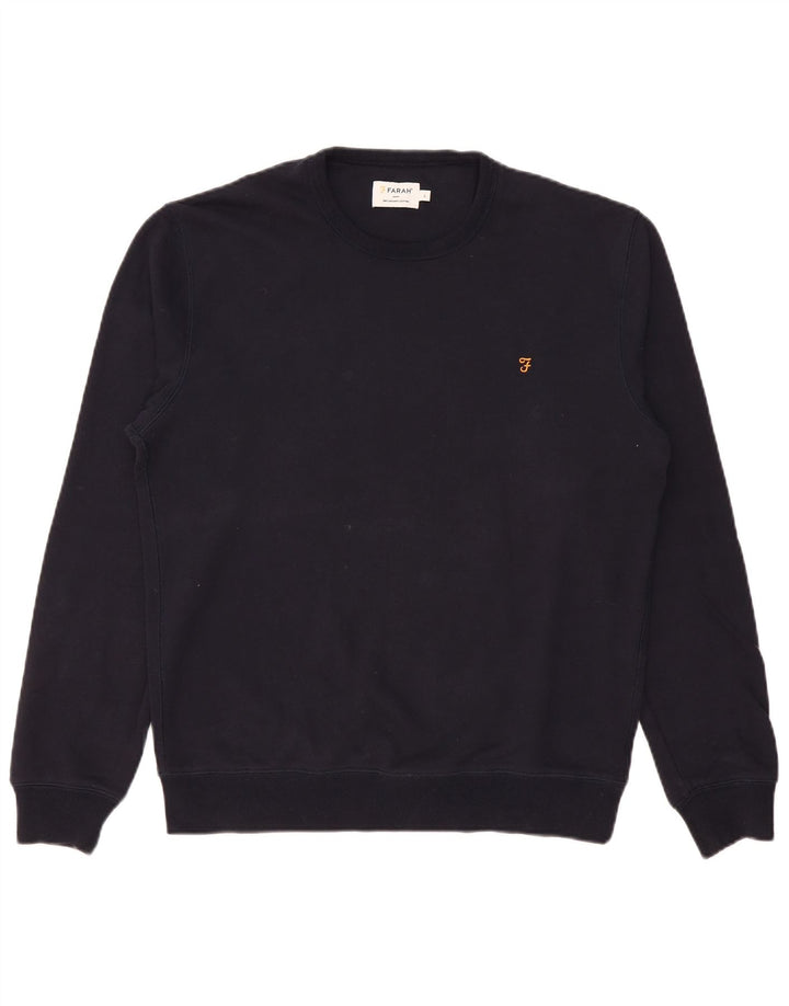 Farah Ανδρικό Φούτερ Jumper Μεγάλο Ναυτικό Βαμβακερό