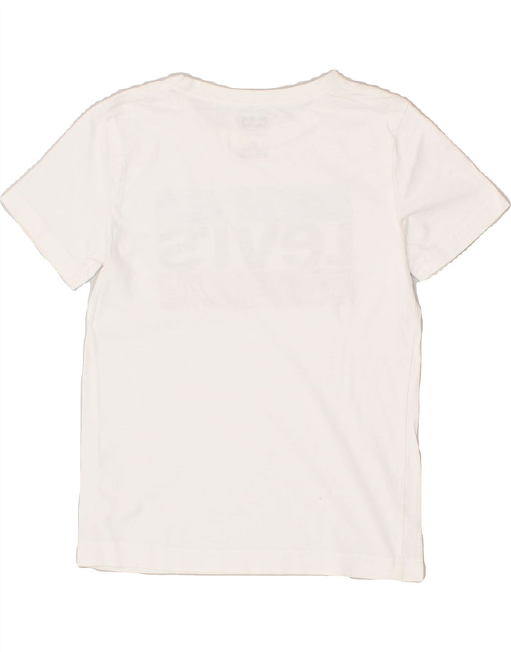 LEVI'S Boys Graphic T-Shirt Top 9-10 Years White | Vintage Levi's | Thrift | Second-Hand Levi's | Used Clothing | Messina Hembry 