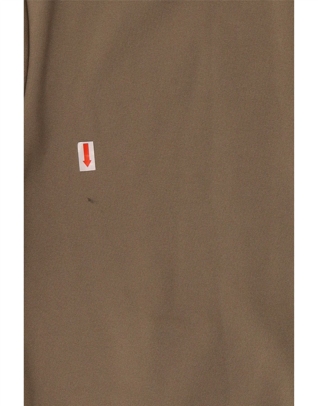 Γυναικείο πουλόβερ με κουκούλα με φερμουάρ Adidas UK 12 μεσαίο πολυεστέρας χακί