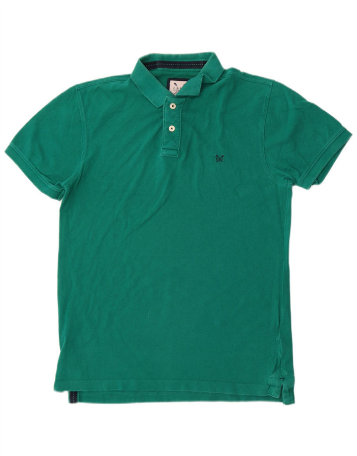 Ανδρικό Πόλο Μπλουζάκι Crew Clothing, Μεσαίο πράσινο βαμβακερό