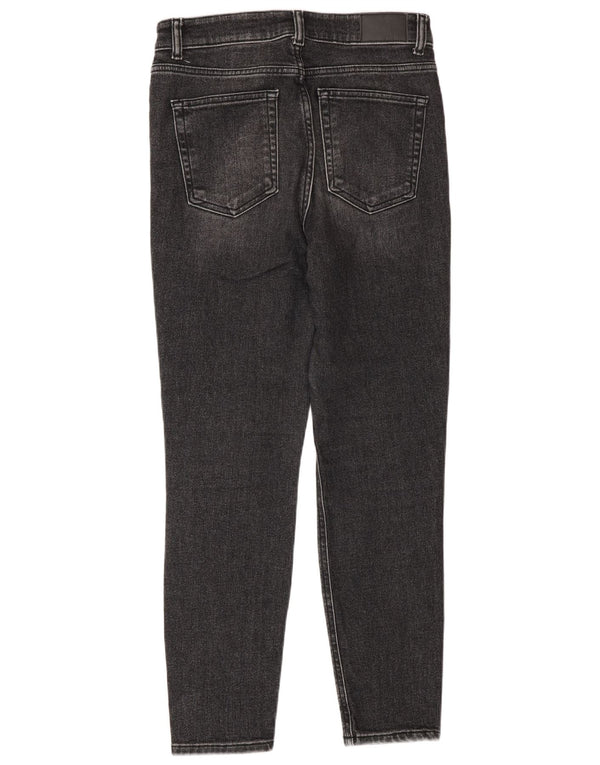 Zara Γυναικείο Ψηλό Skinny Jeans EU 40 Medium W30 L28 Grey