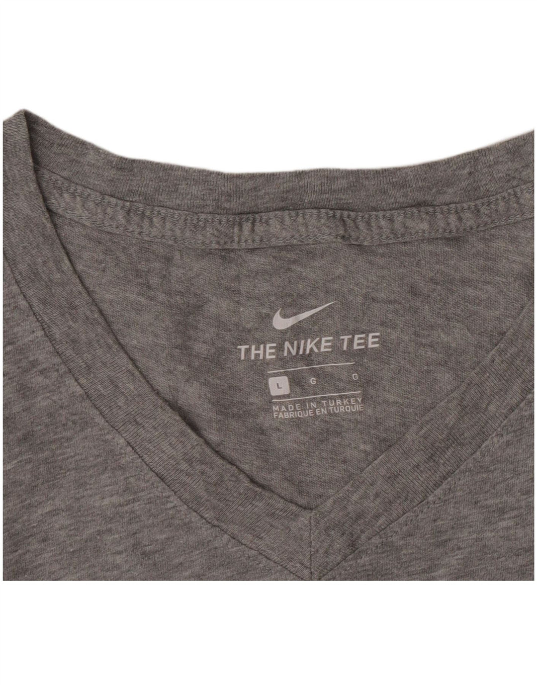 Ανδρικό T-Shirt Nike τοπ μεγάλο γκρι