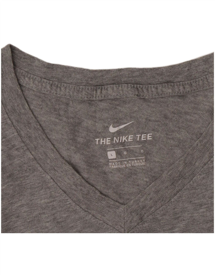 Ανδρικό T-Shirt Nike τοπ μεγάλο γκρι