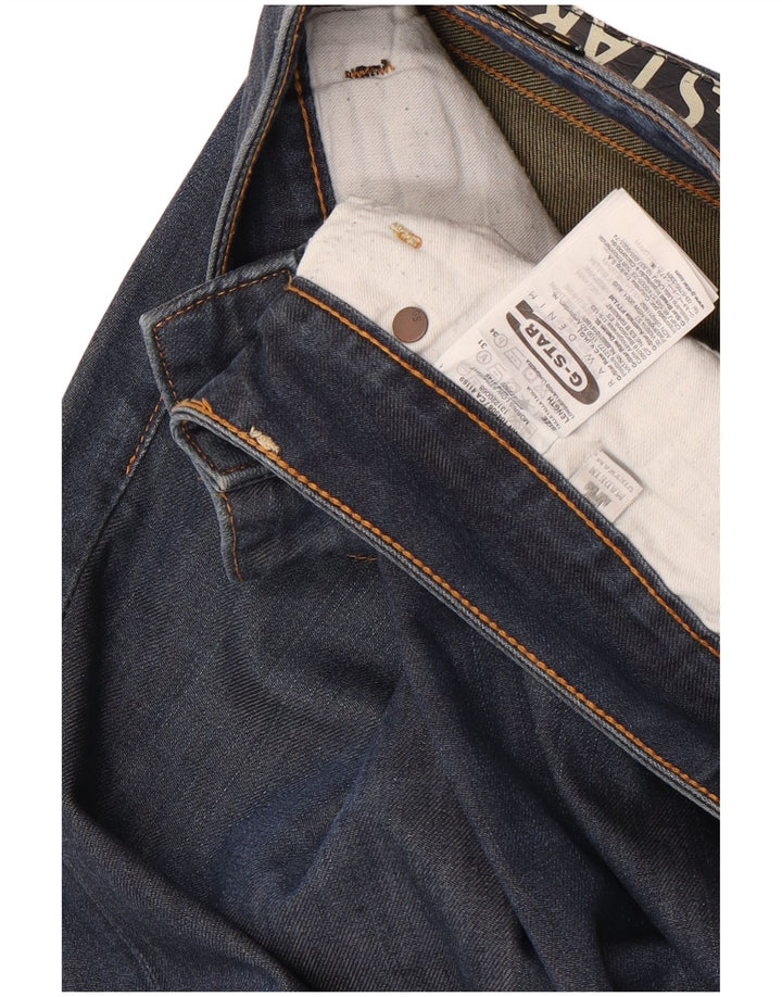 Ανδρικό τζιν ίσιο G-Star W31 L34 Navy Blue Cotton
