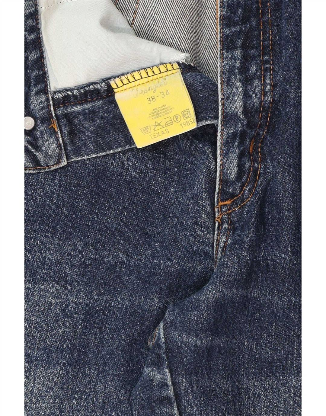 Wrangler Ανδρικό Texas Straight Jeans W38 L34 Μπλε βαμβακερό