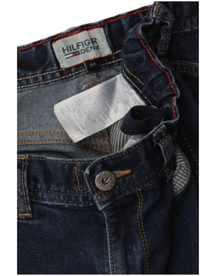 TOMMY HILFIGER Αγόρια Skinny Jeans 13-14 ετών W28 L29 Μπλε βαμβακερό