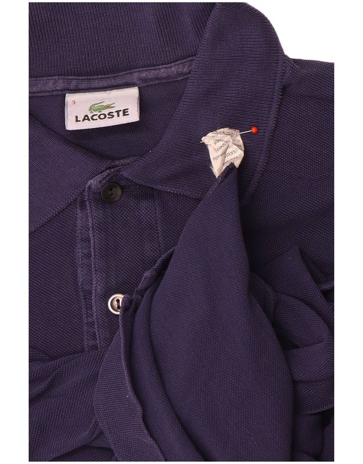 Ανδρικό μπλουζάκι πόλο Lacoste, νούμερο 3, Small Navy Blue από βαμβάκι