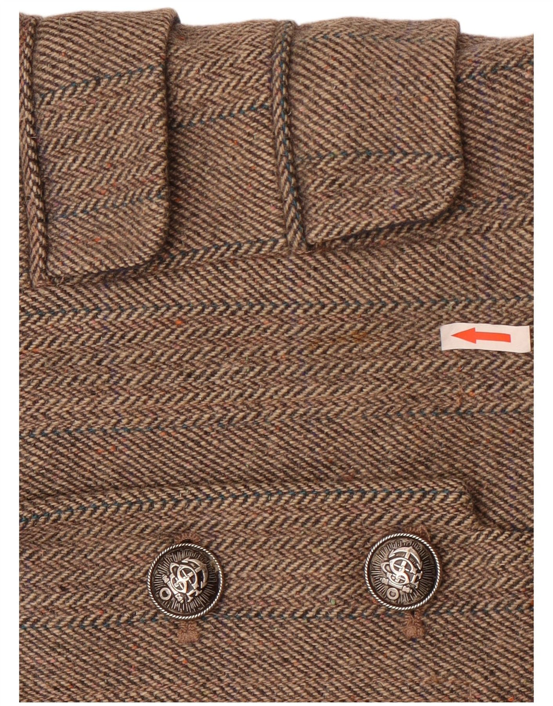 Superdry γυναικείο μπουφάν blazer UK 14 μεγάλο γκρι μαλλί ψαροκόκαλο