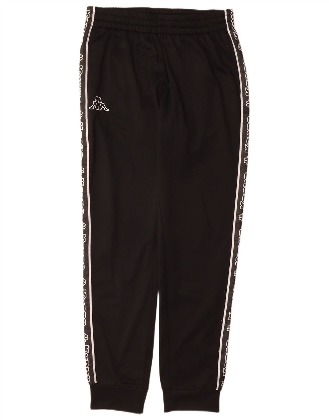 Ανδρική φόρμα γραφικής Kappa Παντελόνι Joggers Μικρό Μαύρο Πολυεστέρα