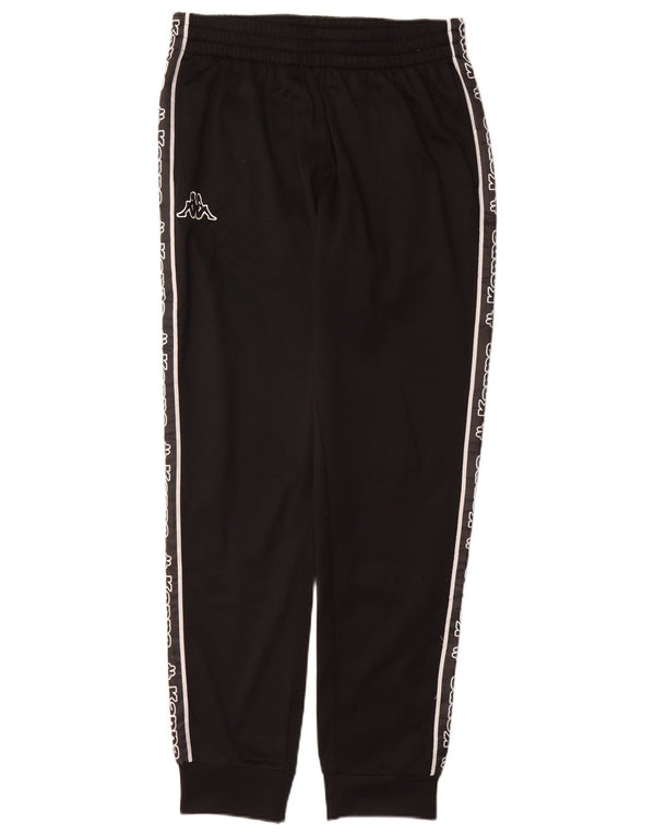 Ανδρική φόρμα γραφικής Kappa Παντελόνι Joggers Μικρό Μαύρο Πολυεστέρα