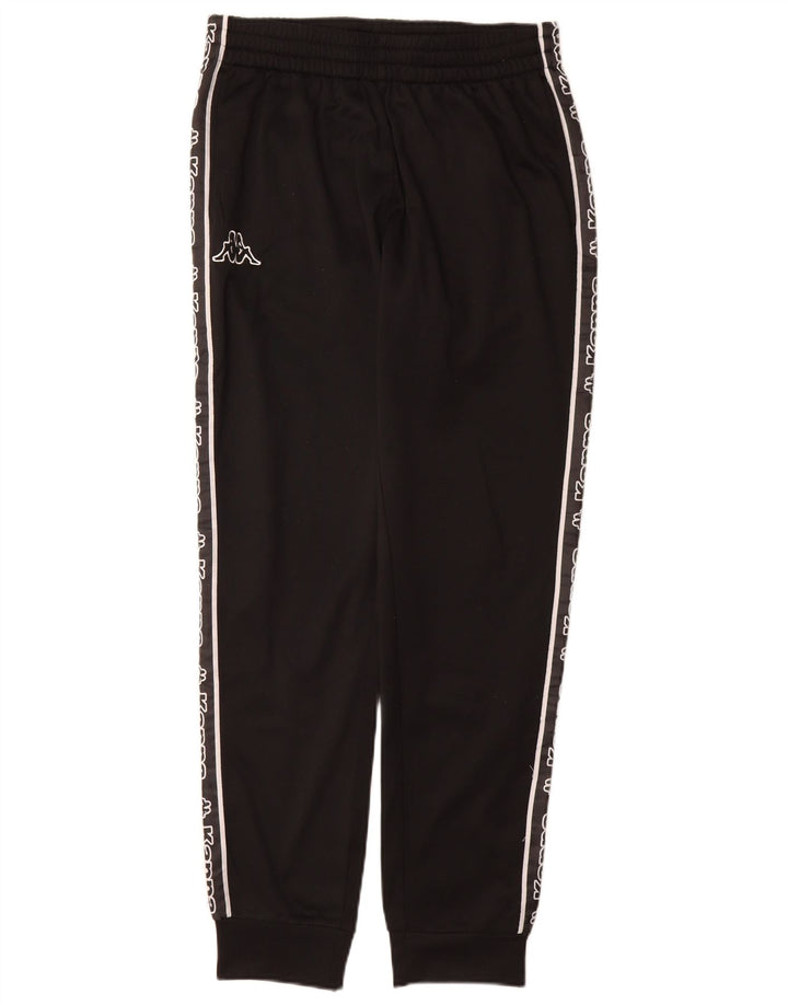 Ανδρική φόρμα γραφικής Kappa Παντελόνι Joggers Μικρό Μαύρο Πολυεστέρα
