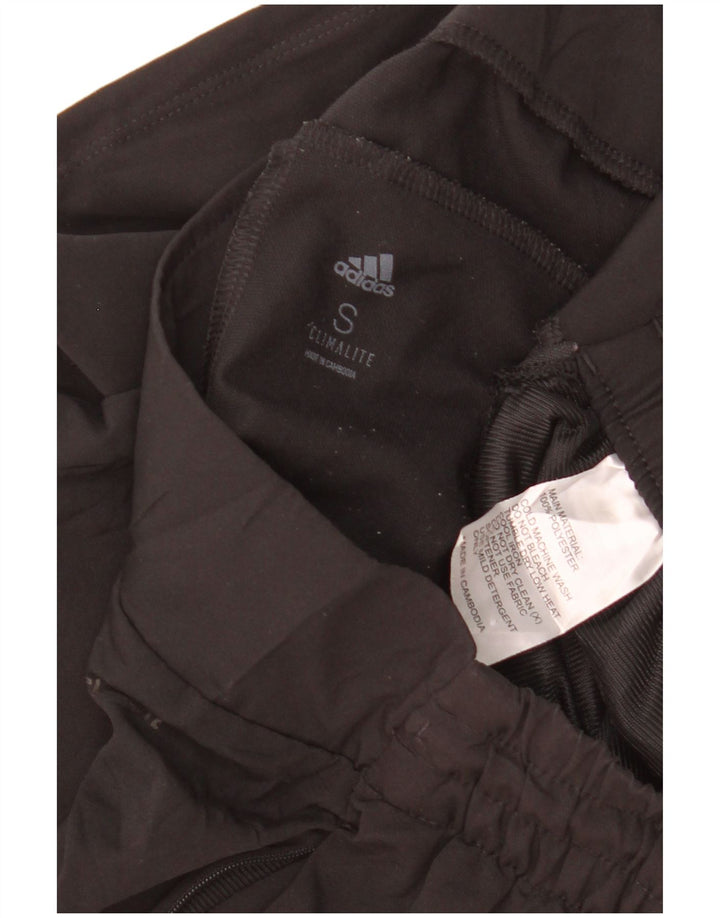 Γυναικείο αθλητικό σορτς Adidas Climalite UK 10 Small μαύρο πολυεστέρα